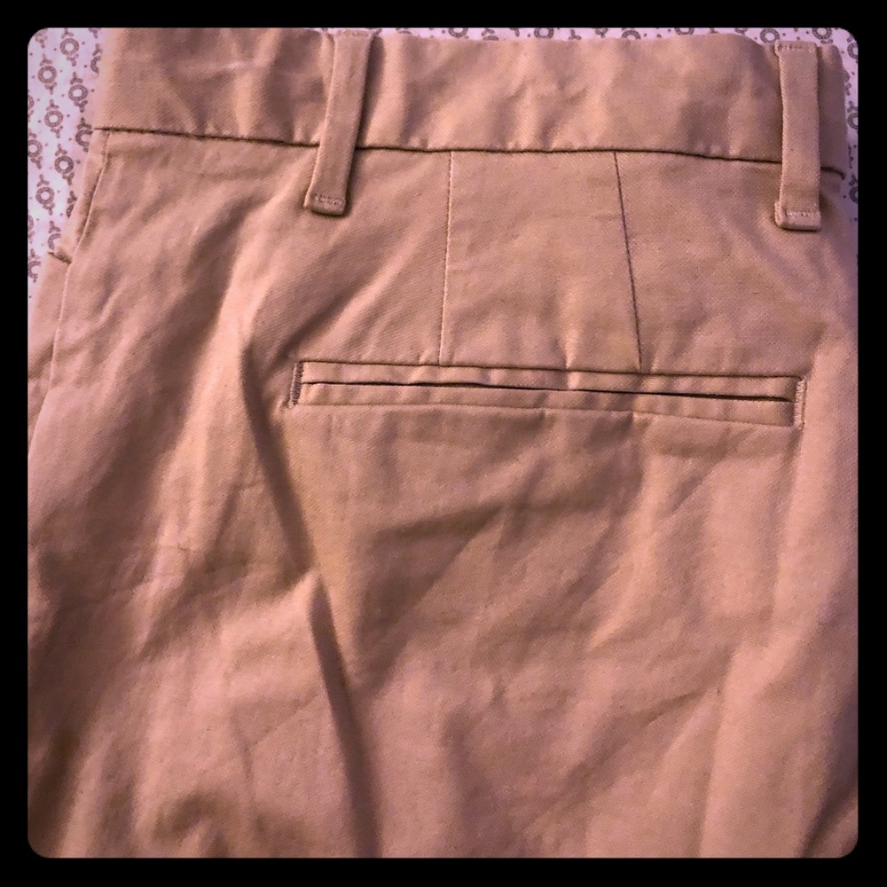 Gap slim cropped khakis